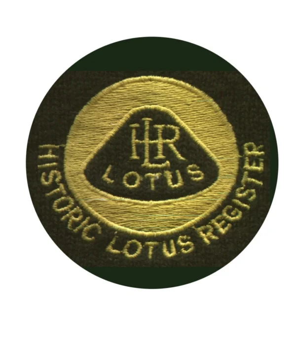 Historic Lotus Register cloth badges - £12.95 inc vat & carriage